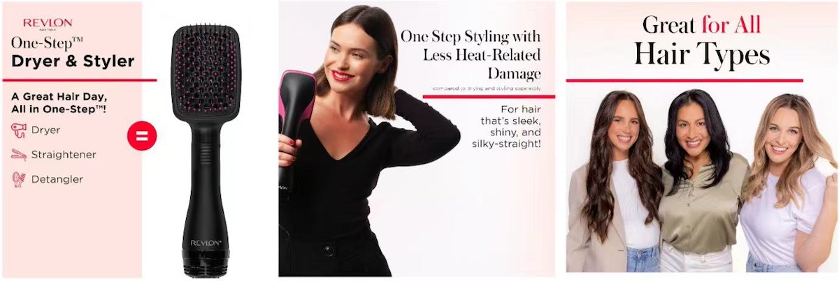 REVLON One-Step Hair Dryer & Styler — Now Only $22.50 on Amazon!🔥