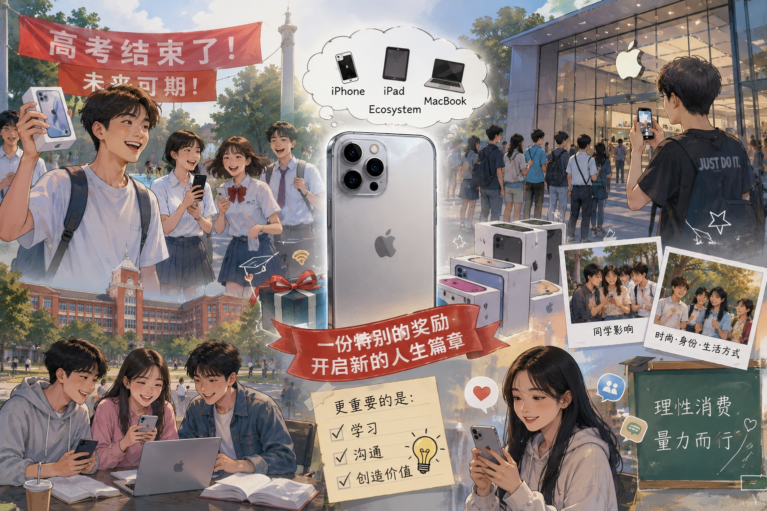Why So Many Chinese Students Choose iPhones After the Gaokao