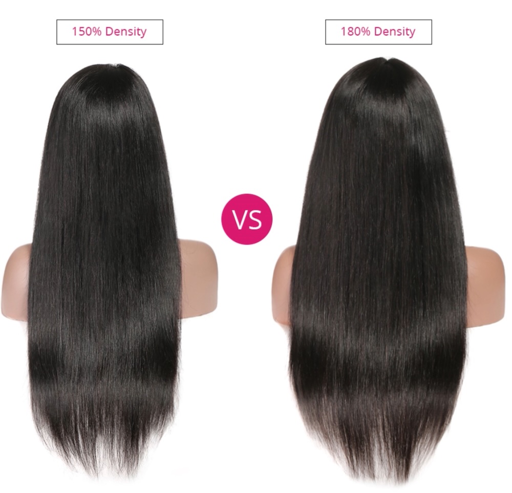 150 180 wig density